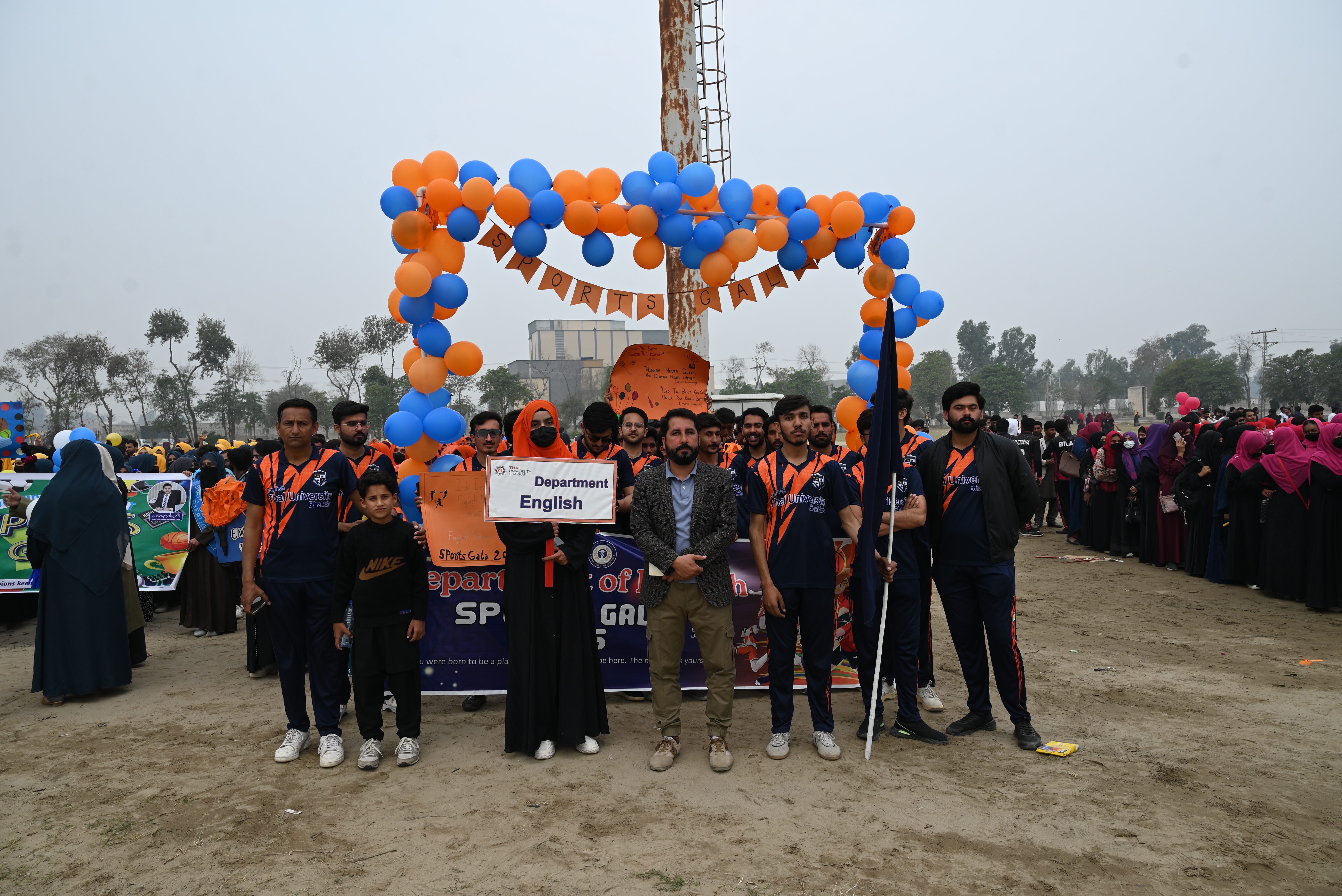 English department contingent