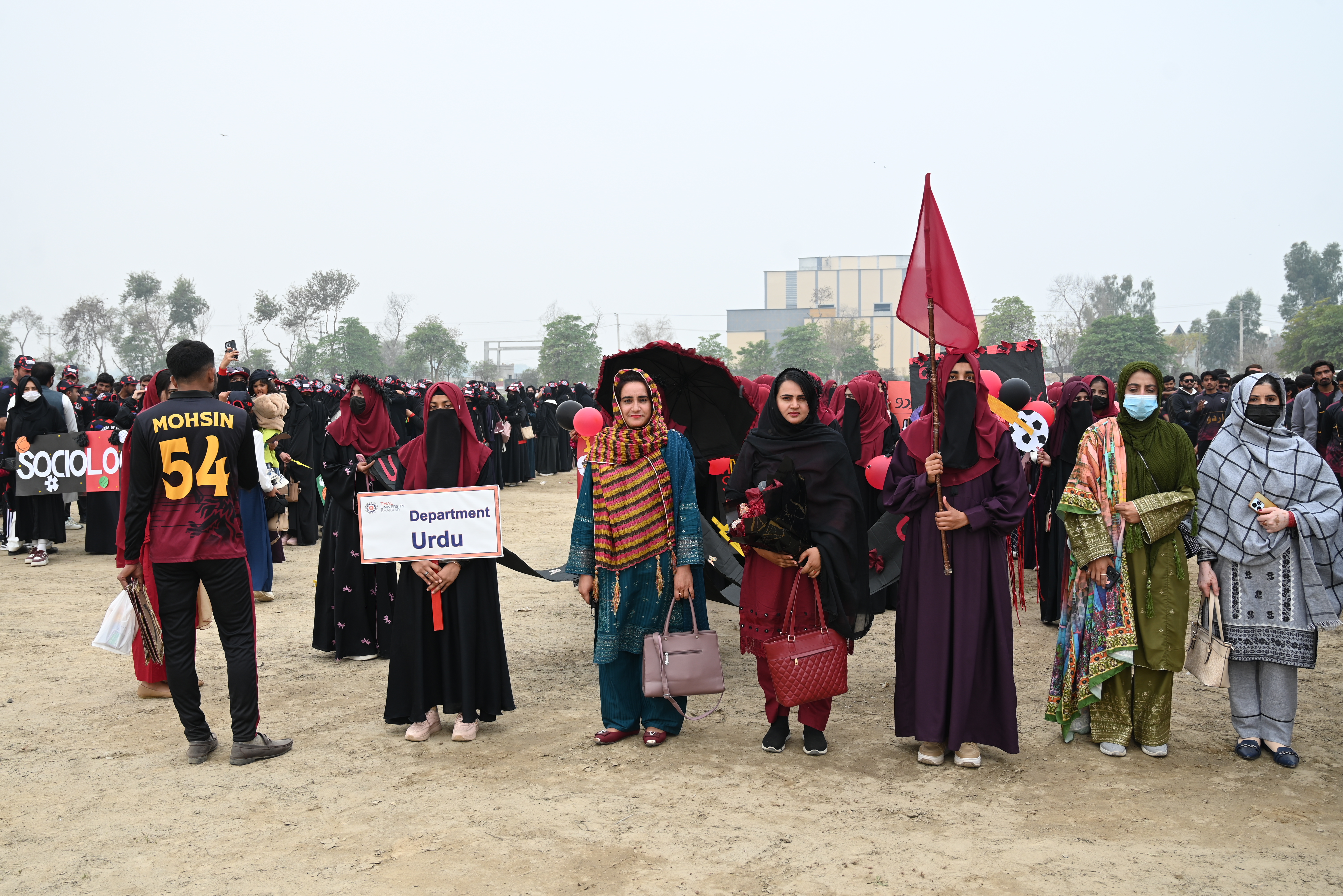 Urdu department presence at the parade